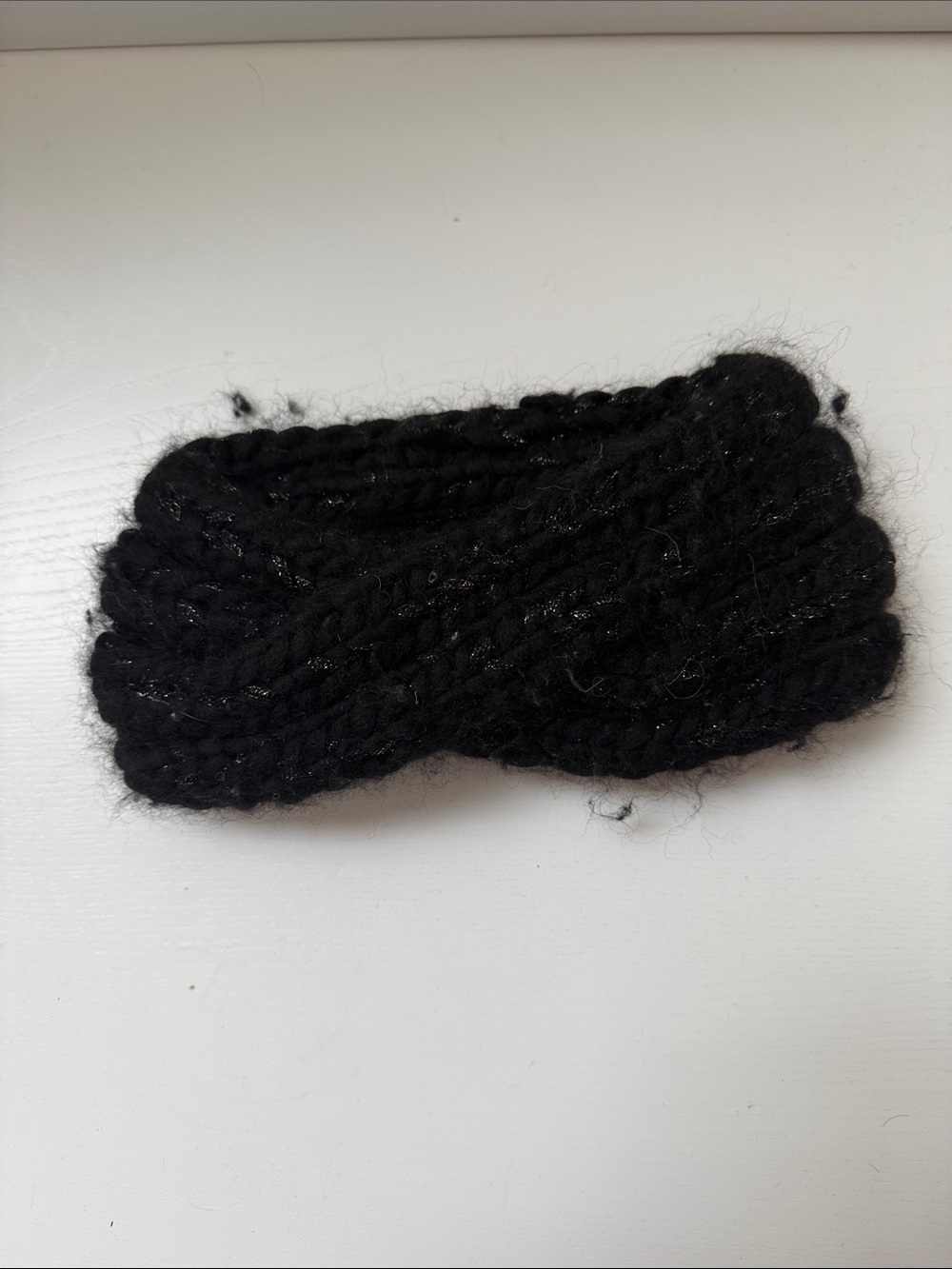 Eugenia Kim Black Knit Headband